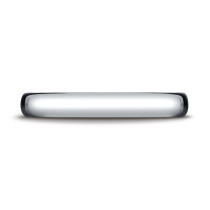 18K White Gold 3.5mm Comfort-Fit Wedding Ring