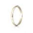 14k Yellow Gold 2mm High Polished Faceted Design Men's/Woman's Wedding Band
