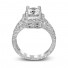 14K White Gold Sophia Halo Engagement Ring