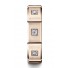 14k Rose Gold 6mm Comfort-Fit Burnish Set 6-Stone Diamond Eternity Ring (.32ct) (Wed_Ring_Diamond)