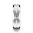 Cobaltchrome™ 7mm Comfort-Fit Satin-Finished Beveled Edge Design Ring 