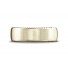 18k Yellow Gold 7.5mm Comfort-Fit Satin-Finished Rivet Coin Edging Carved Design Band