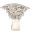 18K White Gold And Full Cut Diamond Fashion Ring