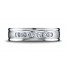 18K White Gold 6mm Comfort-Fit Channel Set 7-Stone Diamond Eternity Ring (.42ct) (Wed_Ring_Diamond)
