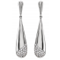 Diamond Teardrop-Shaped Earring