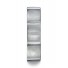 Titanium 6mm Comfort-Fit Satin-Finished Vertical Cuts Design Ring 